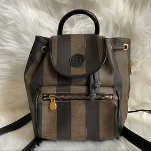 Vintage Fendi pequin backpack